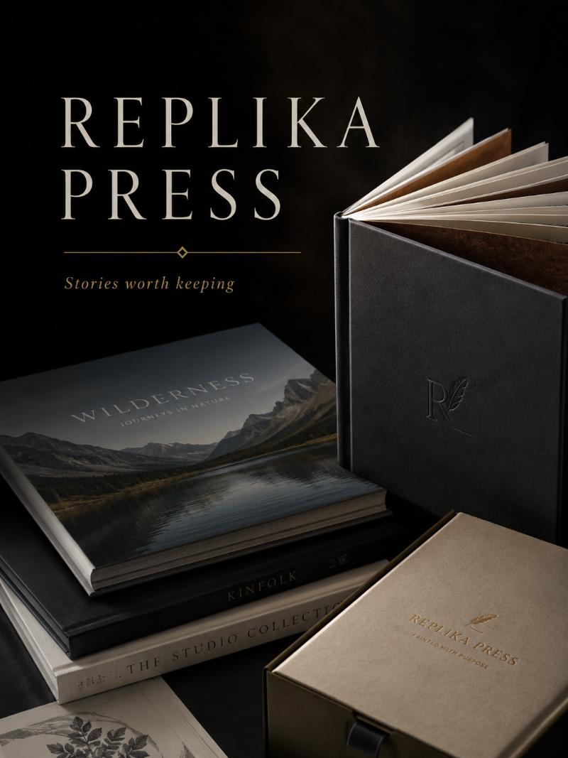 Replika Press website project
