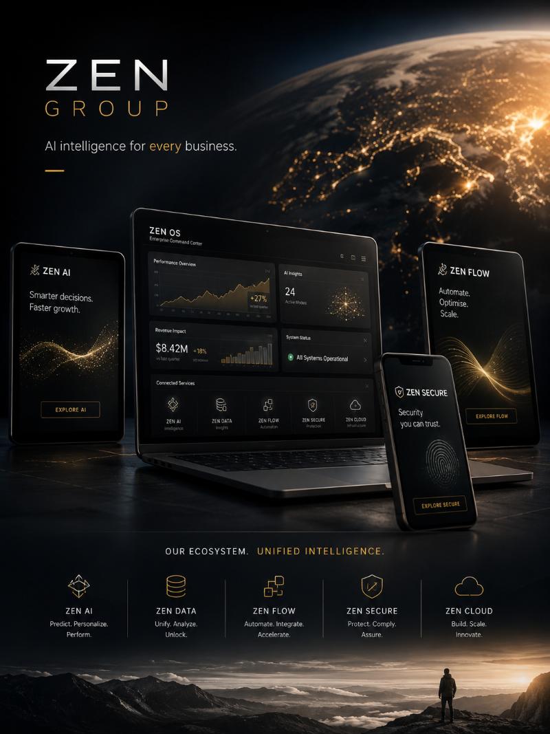Zen Group website project