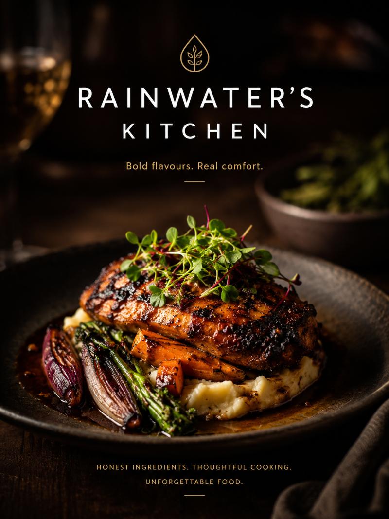 Rainwater's Kitchen website project